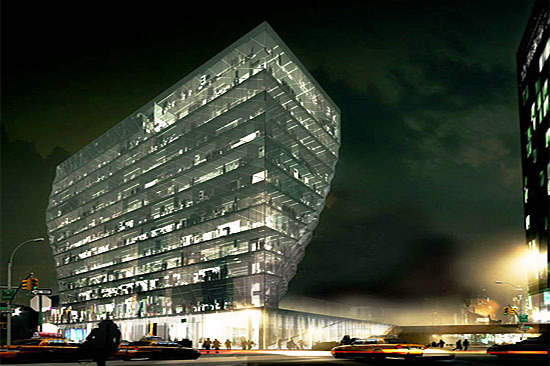 Проект небоскреба Solar Carve Tower в Нью-Йорке
