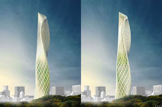 Воздушный небоскреб Taiwanese Wind Tower